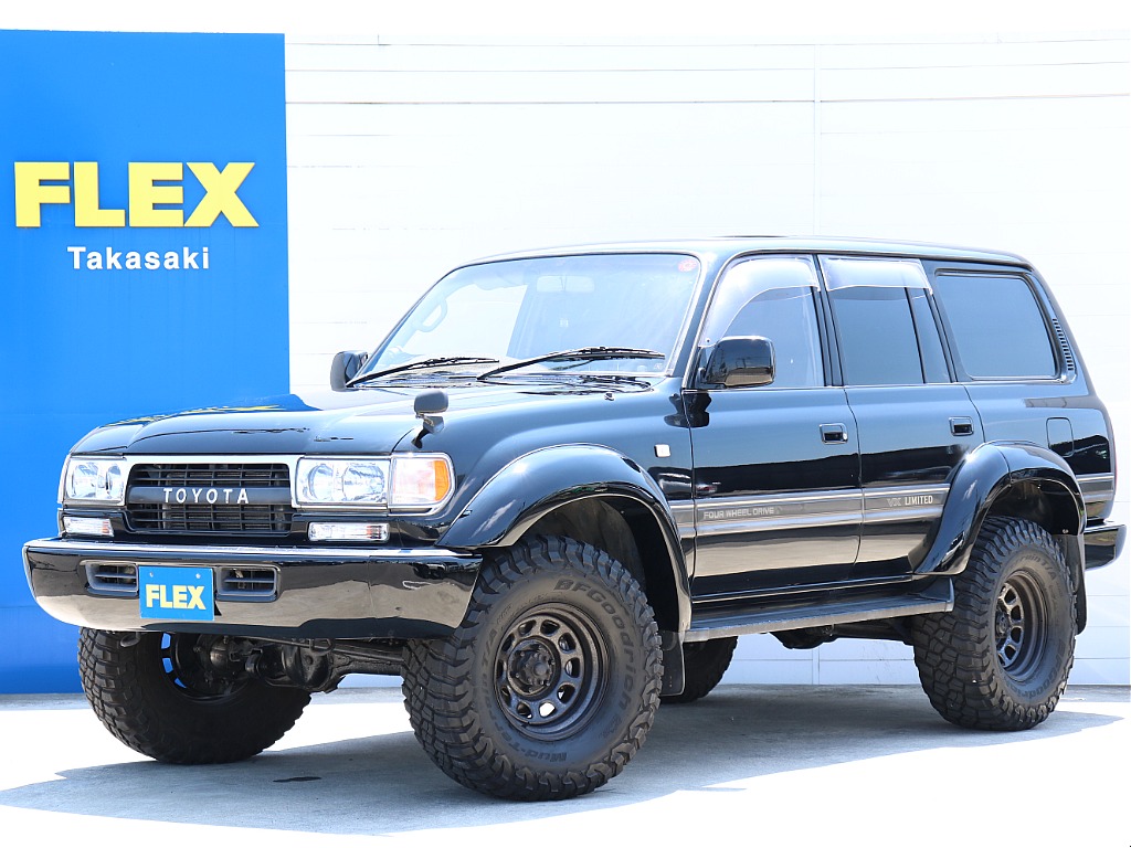 トヨタ ランドクルーザー80 バン4.2DT VXリミテッド 4WD 中期型 群馬県