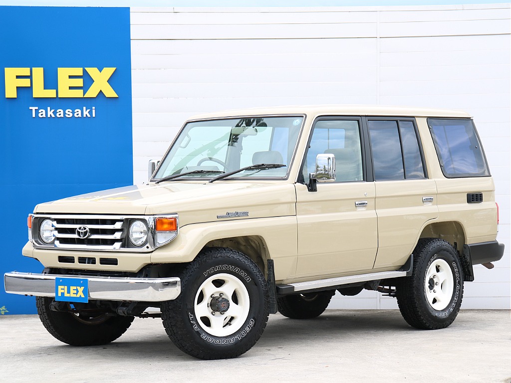 トヨタ ランドクルーザー70 70 5ドア4.2ディーゼル LX 4WD ユーザー買取車両 群馬県