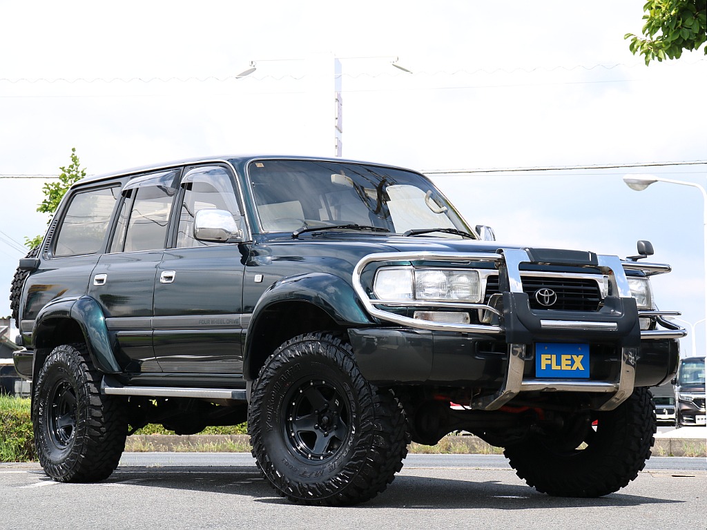 トヨタ ランドクルーザー80 バン4.2ディーゼルターボ VX 4WD 純正カラー 群馬県の詳細画像 その19