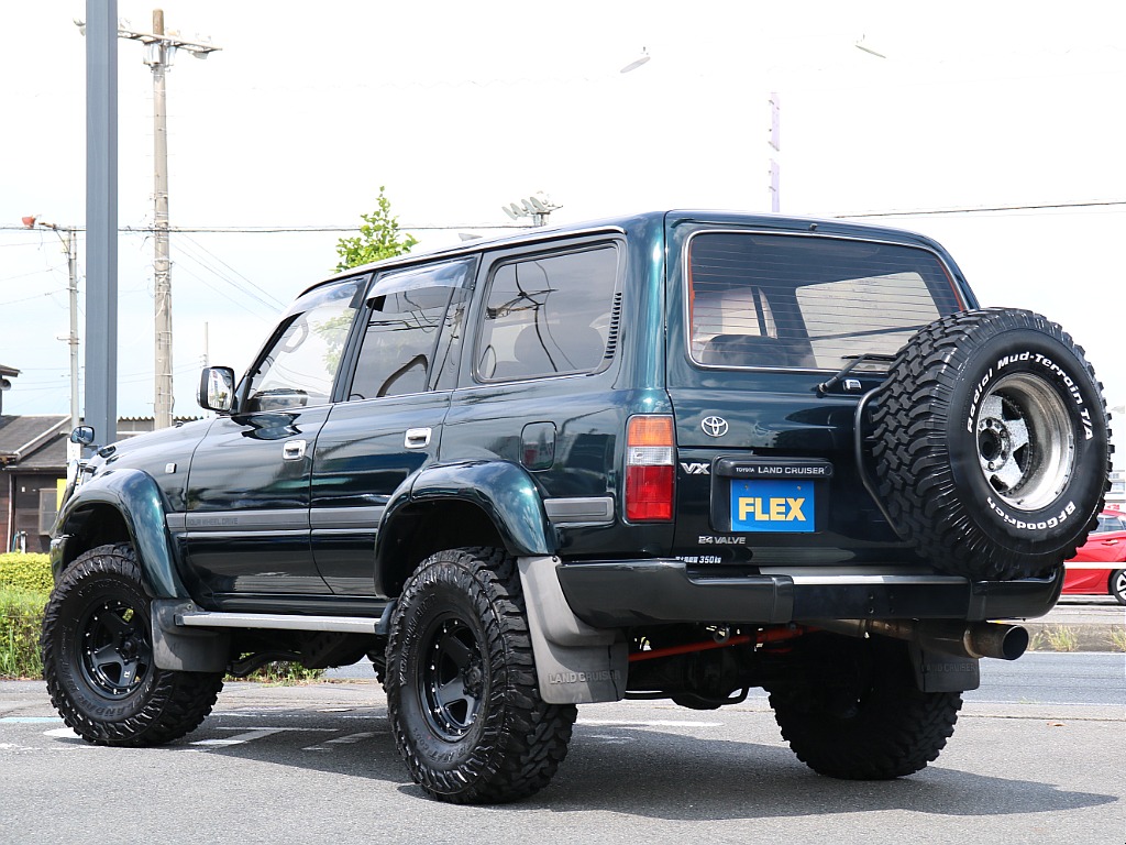 トヨタ ランドクルーザー80 バン4.2ディーゼルターボ VX 4WD 純正カラー 群馬県の詳細画像 その20