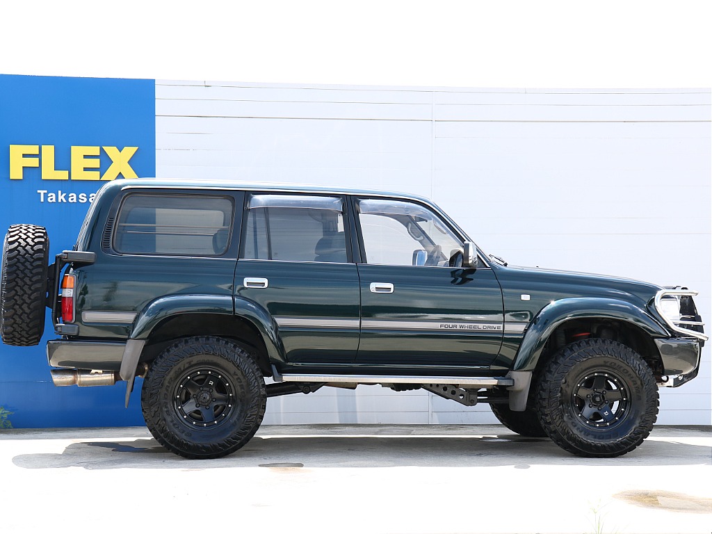 トヨタ ランドクルーザー80 バン4.2ディーゼルターボ VX 4WD 純正カラー 群馬県の詳細画像 その6