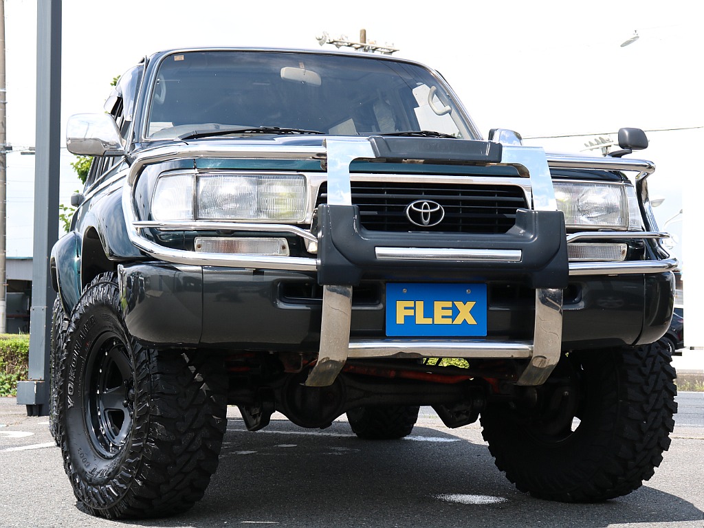 トヨタ ランドクルーザー80 バン4.2ディーゼルターボ VX 4WD 純正カラー 群馬県の詳細画像 その7