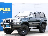 トヨタ ランドクルーザー80 バン4.2ディーゼルターボ VX 4WD 純正カラー 群馬県