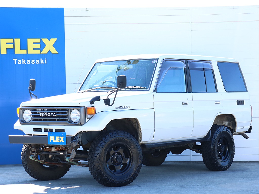 トヨタ ランドクルーザー70 70 5ドア4.2ディーゼル LX 4WD 4ナンバー登録 群馬県