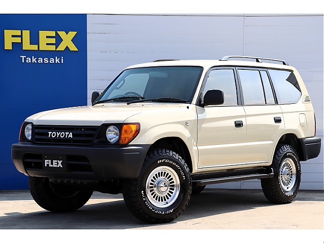 平成１３年式９５プラド！FLEXカスタムARMY新入庫です！