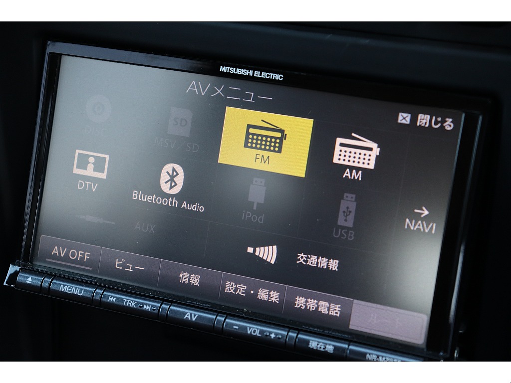 SDナビTV装備済み！Bluetooth接続、地デジ視聴も可能ですよ♪