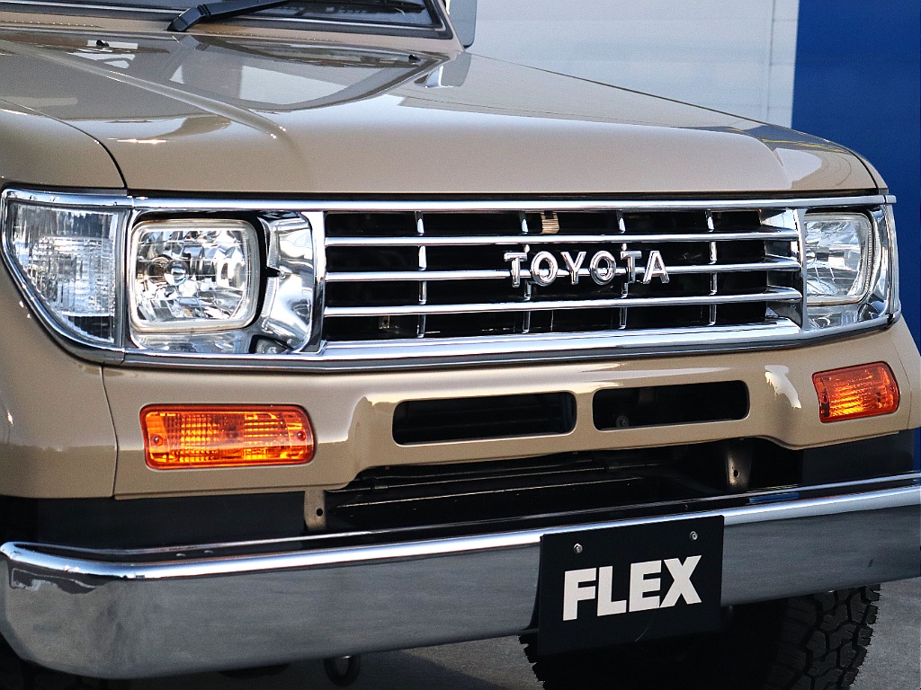 純正７０メッキバンパー！各所新品パーツ投入でリフレッシュしております！