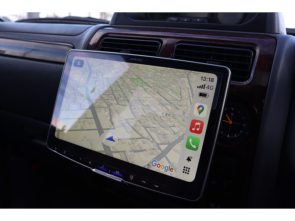 グーグルマップご利用いただけながら走行可能☆