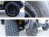 足元には新品デルタフォース17インチAWにジオランダーATタイヤをセット致しました!