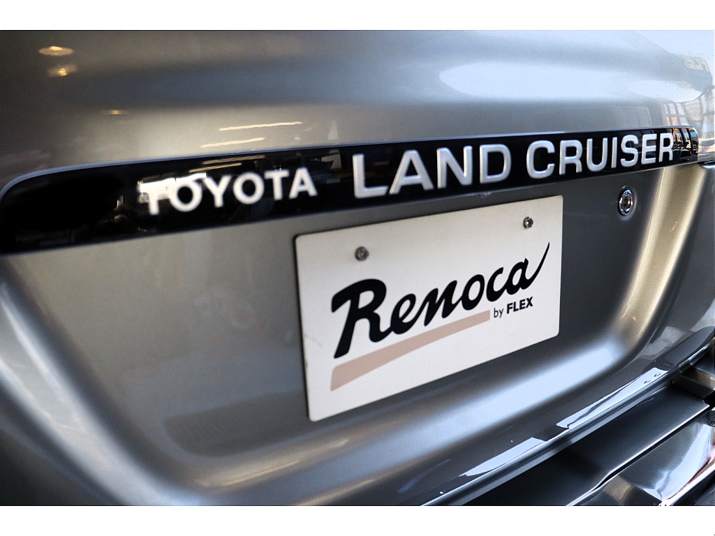 ランクル80用リアガーニッシュを装備！