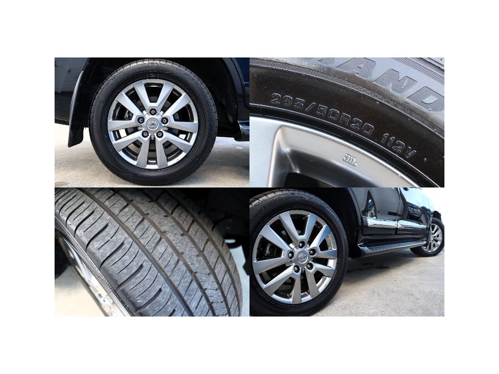 足元には専用20インチAWが装備されております！