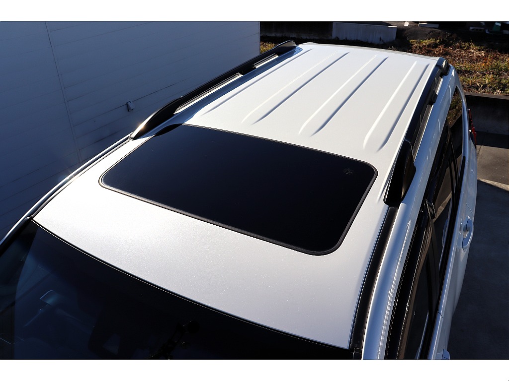 サンルーフにルーフレール付き！