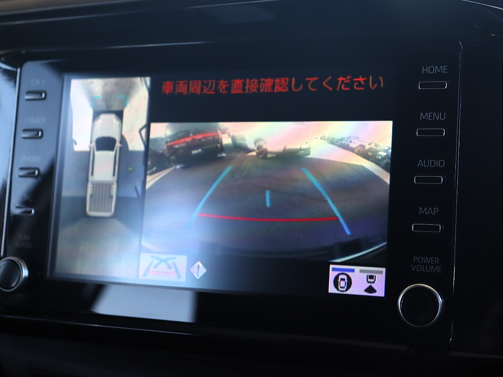 パノラミックビューモニター機能付きで周囲の視界もしっかり確保！