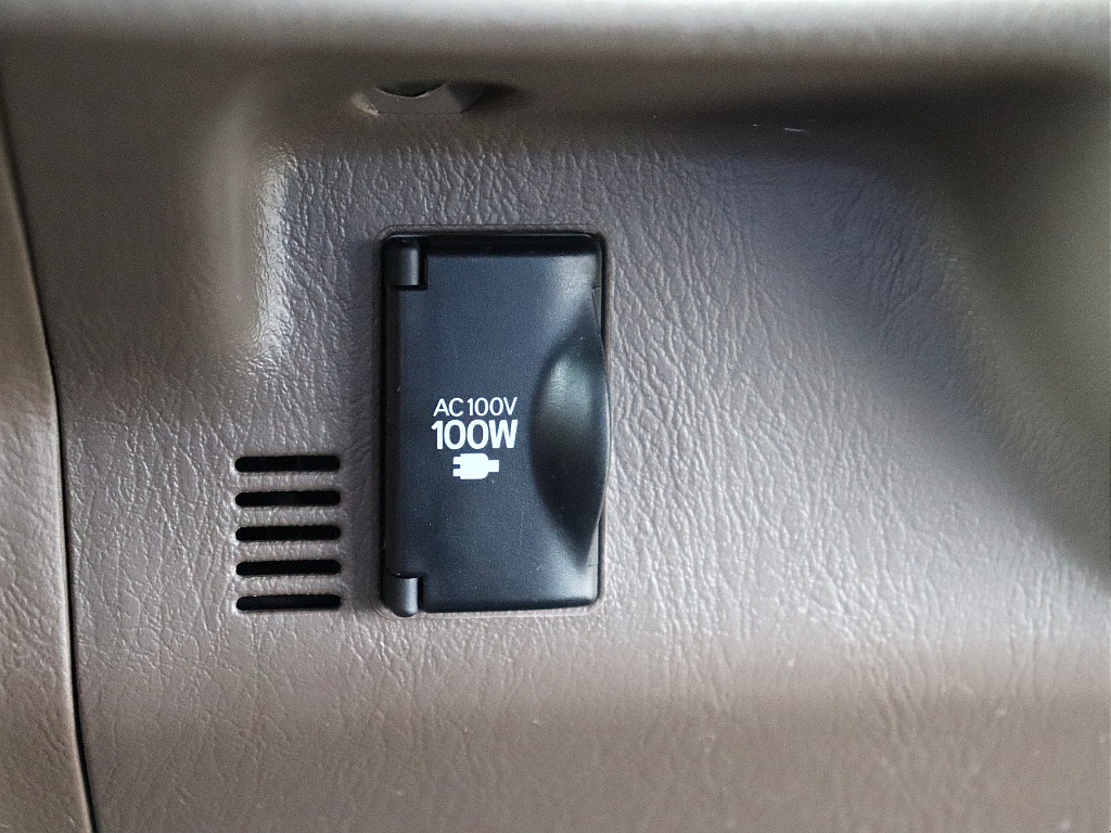 AC１００V電源付き！