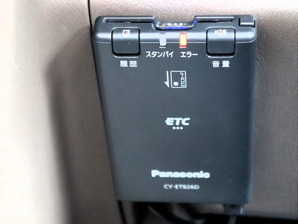 新品ETC車載器！