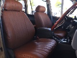 運転席シート！新品レザー調シートカバーをセット！