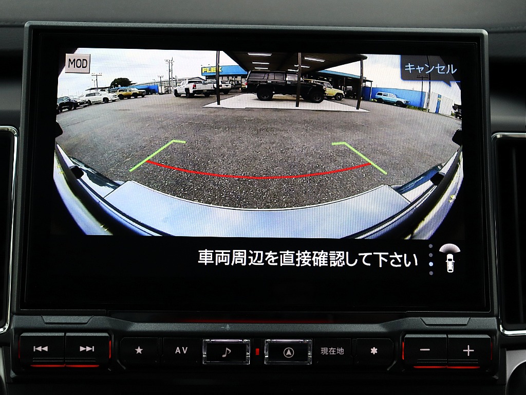 バックカメラ！