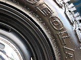 タイヤサイズは235/85/16になります！
