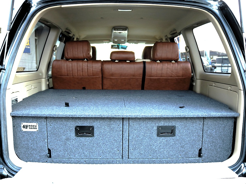 FLEXオリジナルドロワーキット付き☆これで車中泊,アウトドアは無敵です☆