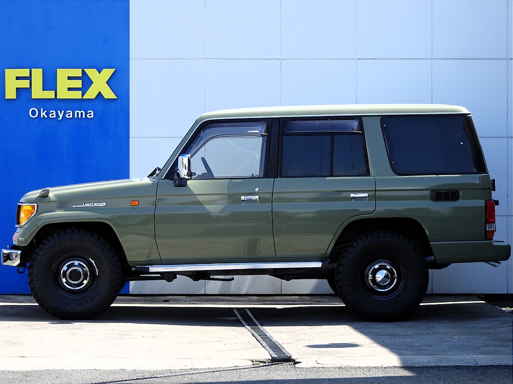 トヨタ ランドクルーザープラド プラド5ドア3.0DT SXワイド 4WD NEWペイント/シダーグリーン/ナロー換装/新品タイヤホイール 岡山県の詳細画像 その7