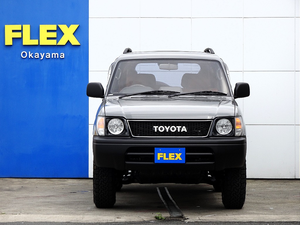 トヨタ ランドクルーザープラド プラド5ドア3.0ディーゼルT TX 4WD ナロー丸目換装/NEWペイントグレー 岡山県の詳細画像 その9