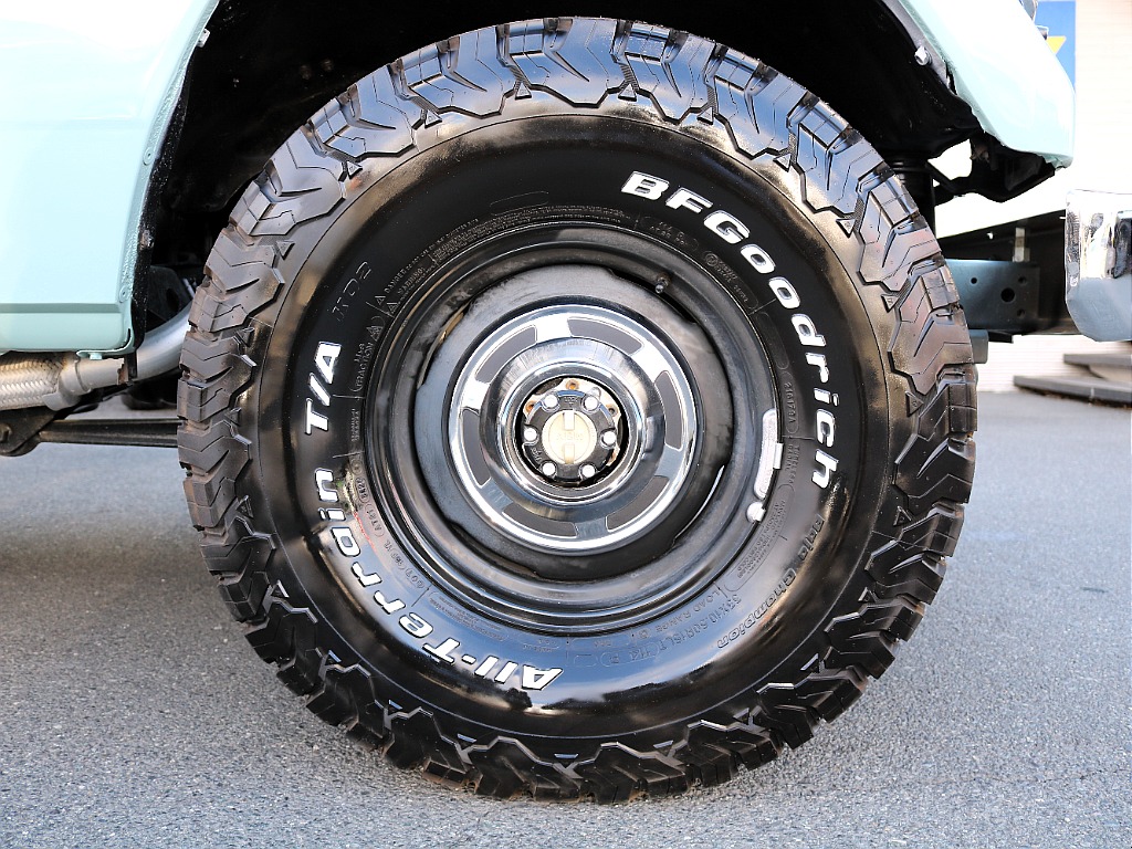 新品 BFグッドリッジ × 輸出用鉄チンホイール ☆