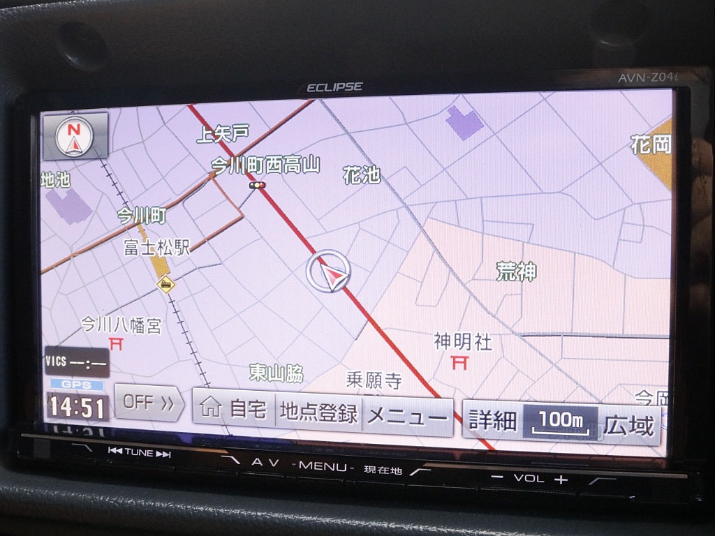 イクリプスＳＤナビをインストール済！