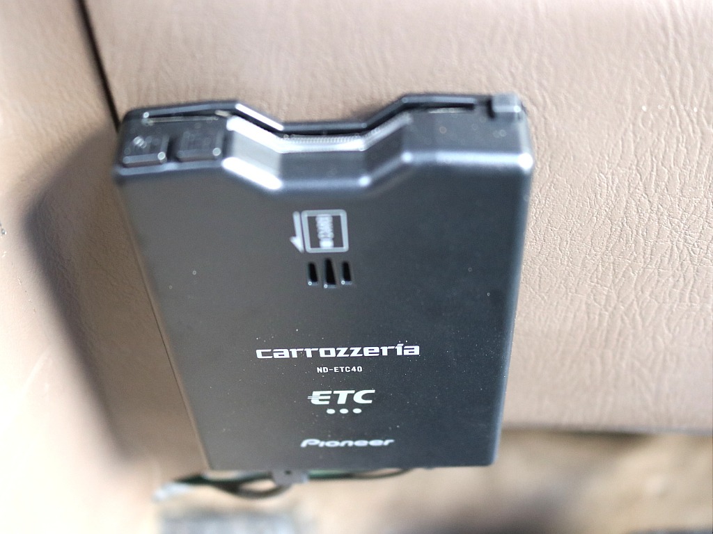 長距離ドライブのお供であるETCも装備済みです！