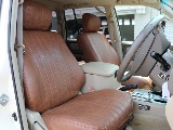 クラシックブラウンシートカバー完備！