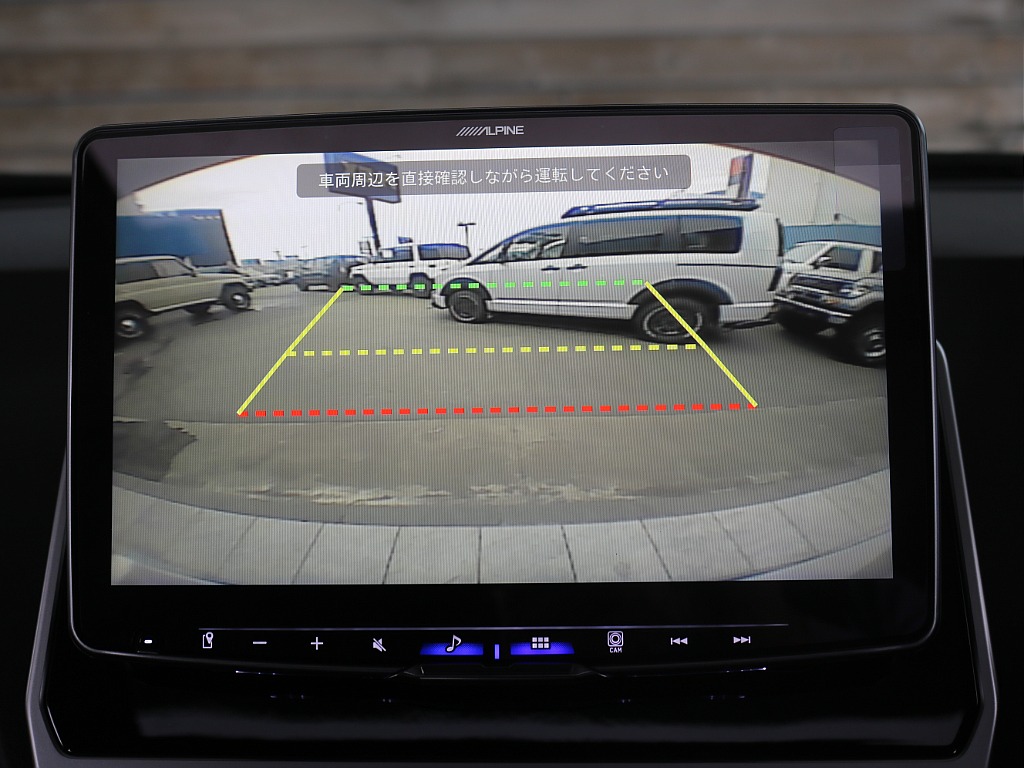 バックカメラももちろん装備済み！