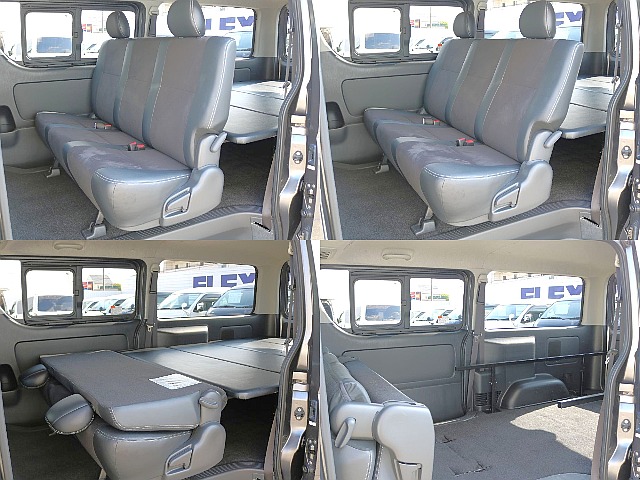 【厳選仕入】H28年式ハイエースバンスーパーGLダークプライム希少カラーガンメタリック