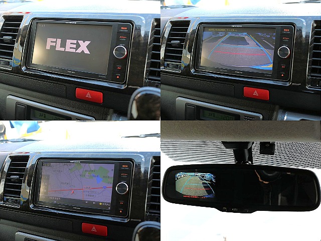 バックカメラ連動施工済み♪