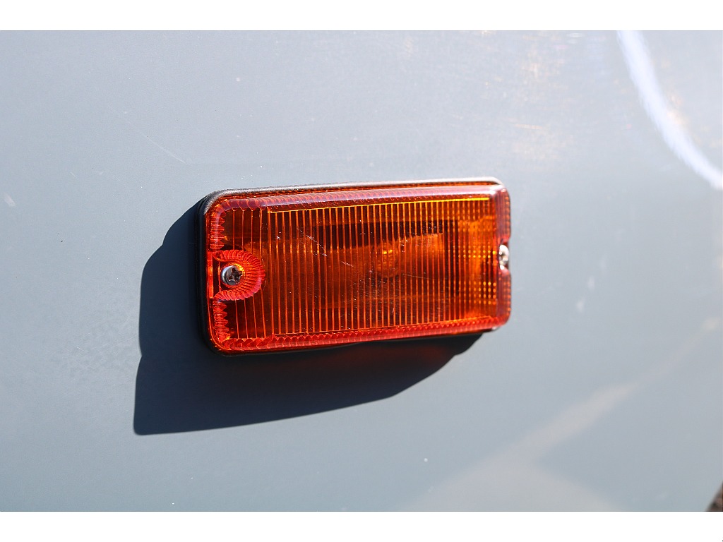 オレンジターンシグナルランプもワンポイントで可愛らしさアップ！