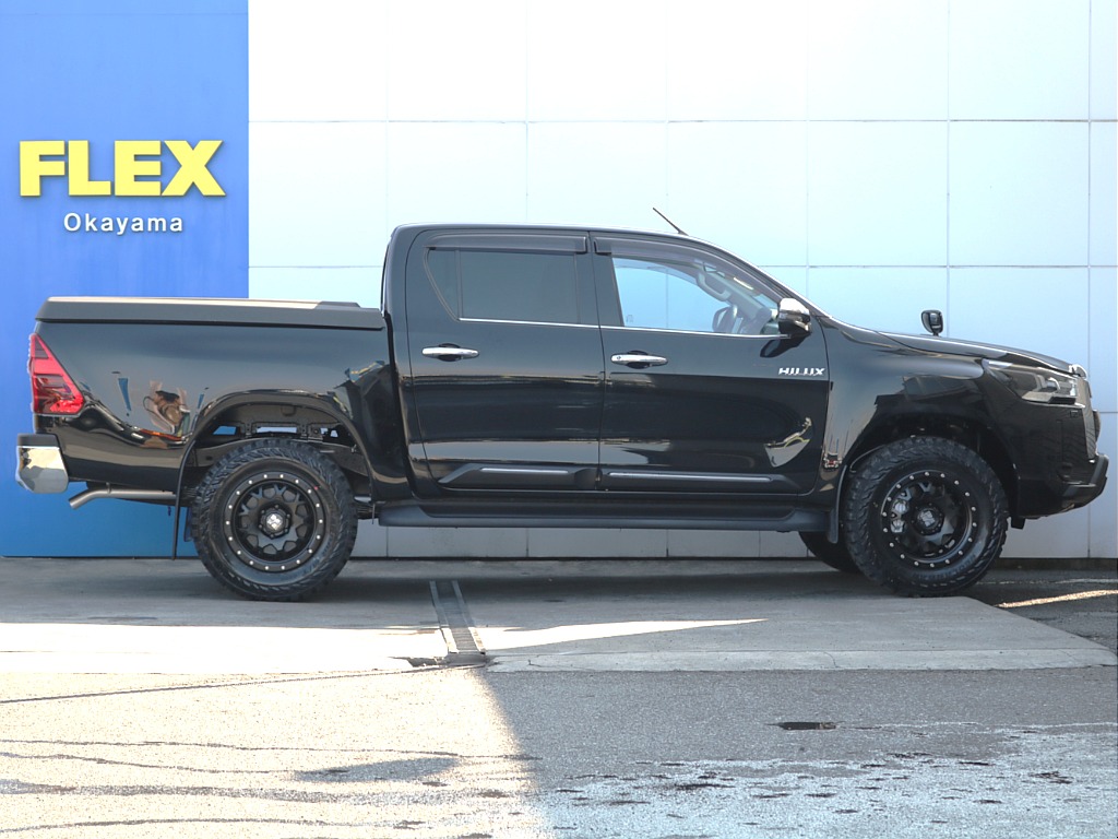 今回は純正車高です☆リフトUPしてもカッコいいですね☆