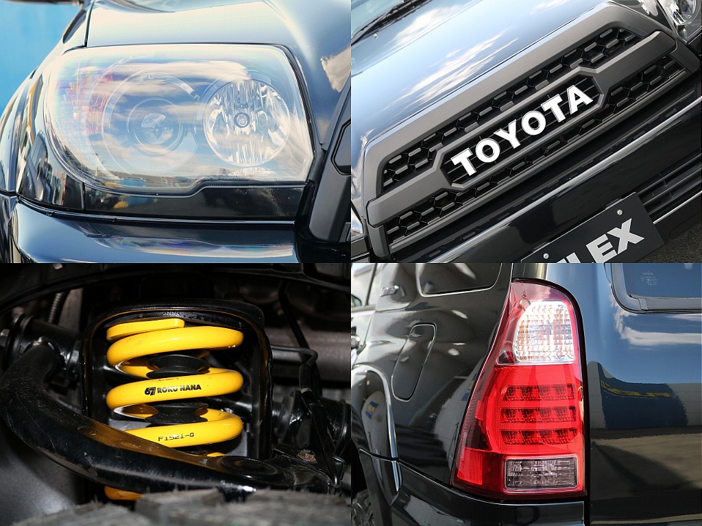 インナーブラックヘッドライトや２インチリフトアップ施工済み！