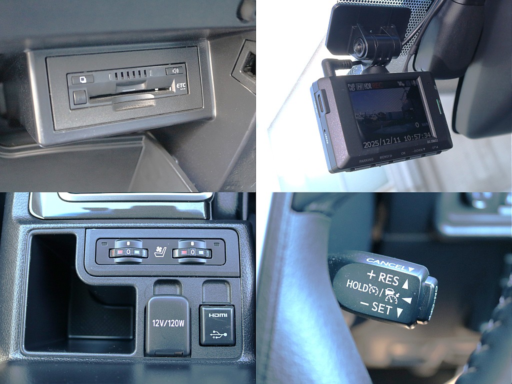 ビルドインETC,前後ドラレコ,シートヒーター・ベンチレーションと快適装備付き☆