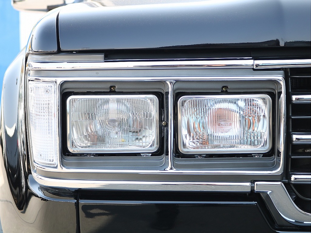 角目×メッキ×ブラックボディはかっこいいの間違いなし！