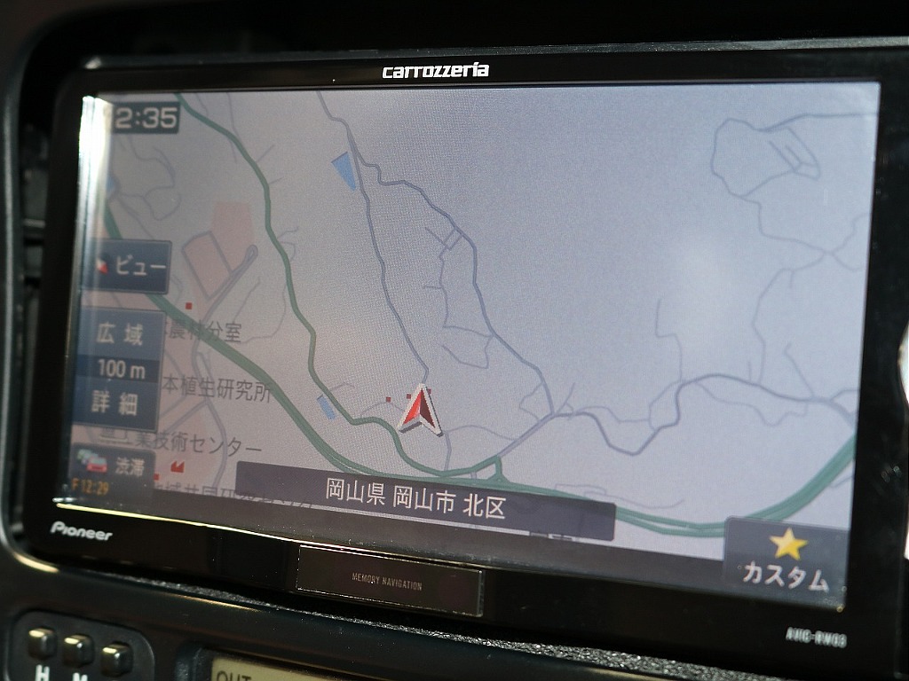 楽ナビは操作が簡単です！