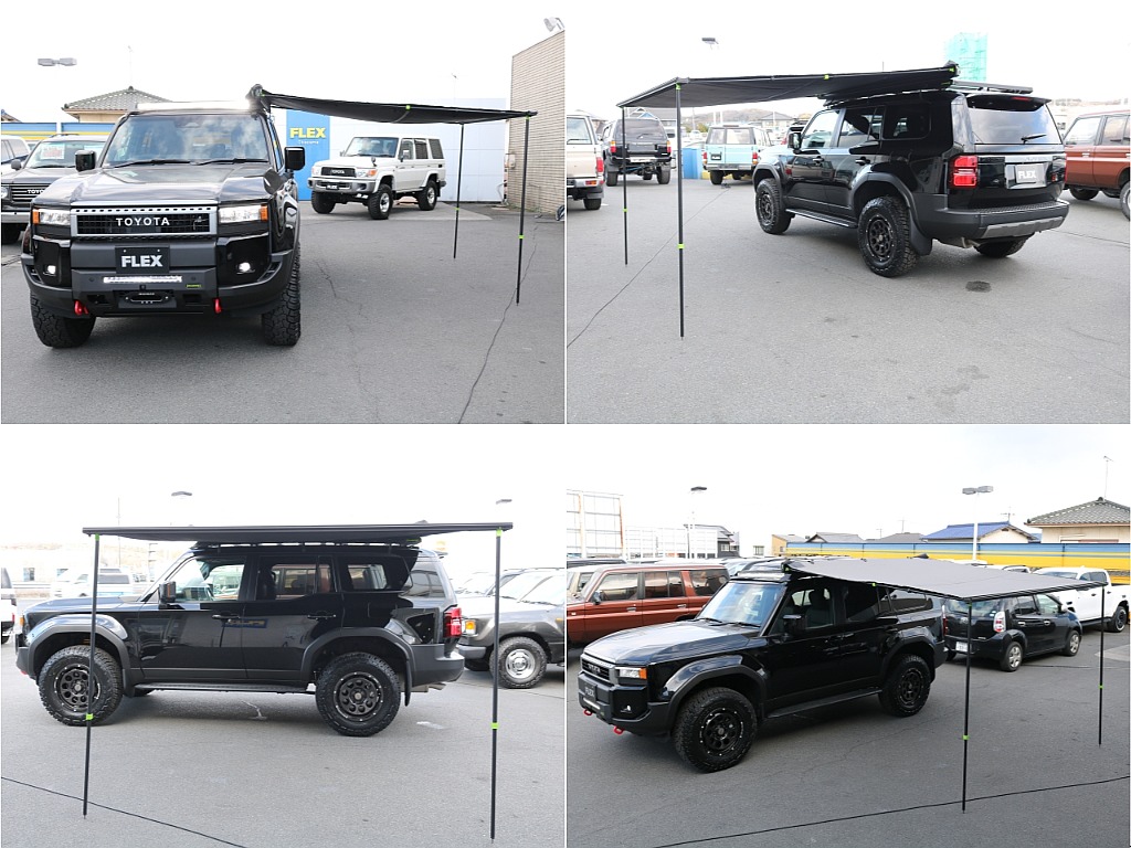 IRONMANサイドオーニング！かなり広い日よけになります！