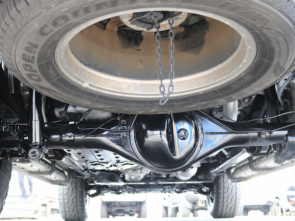 こんなところにスペアタイヤが！！