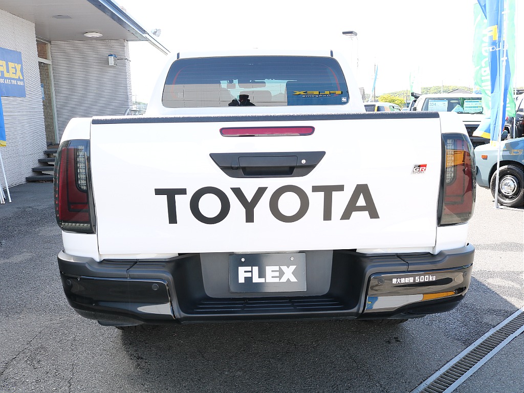 リアゲートも耐荷重あり！