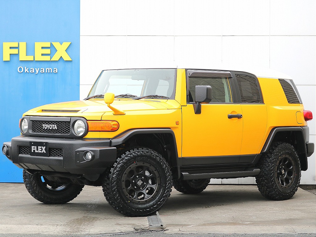 平成23年式FJクルーザー　イエロー×ラプターブラックパッケージが完成しました！