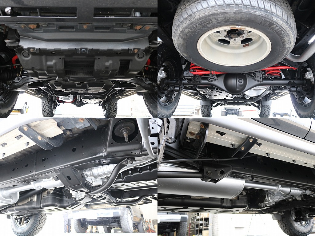 下回りは清掃＆シャーシブラック施工済みできれいに仕上がっております！
