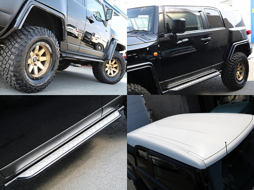 サイドステップは社外品の物を装着済み！