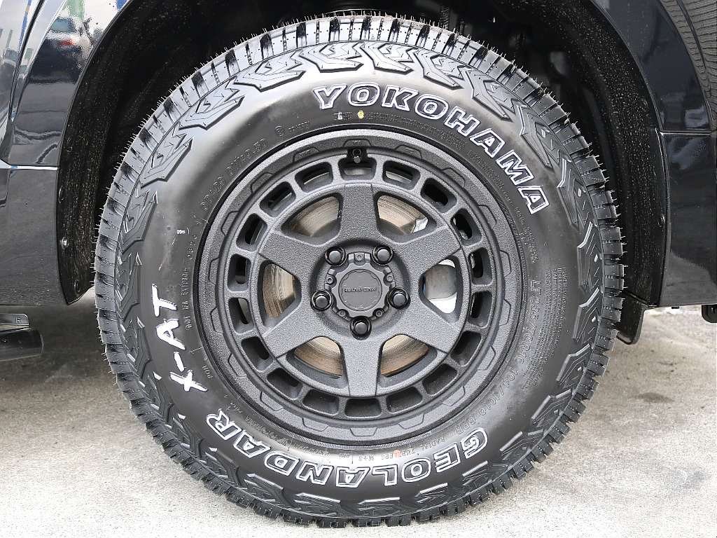 GEOLANDAR X-AT装着。アウトドアシーンでも安心の走行性能を発揮します!