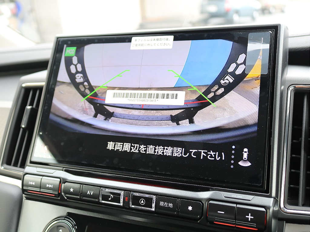 バックカメラも視認性GOODです☆