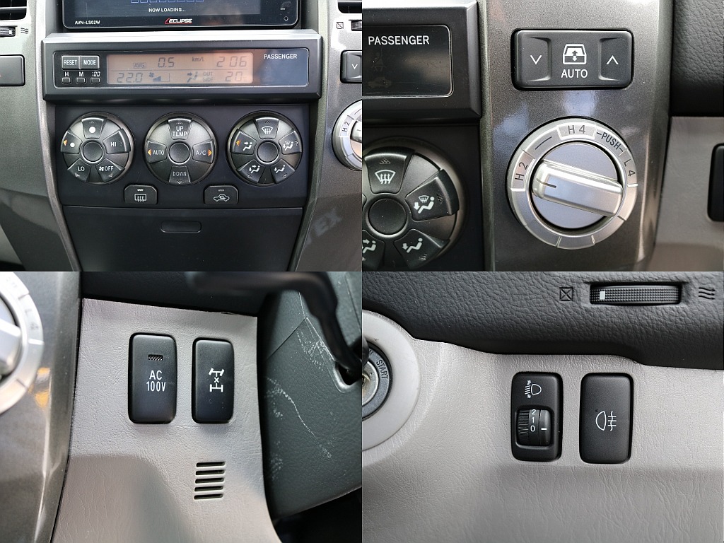 操作性の良いスイッチ類も魅力的☆