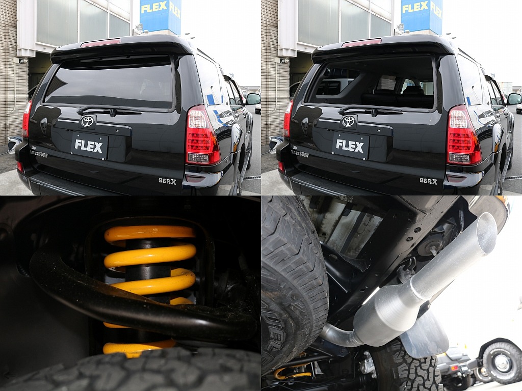 リアゲートガラスは開閉可能！！