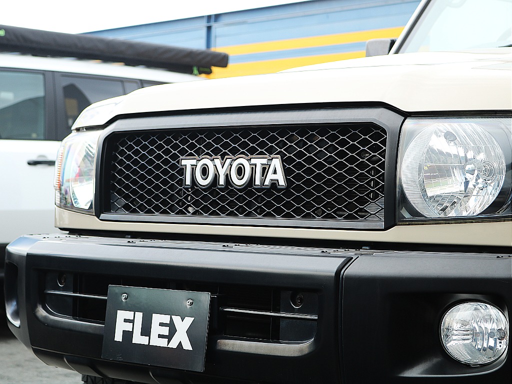 横文字TOYOTAグリルがカッコいいです！