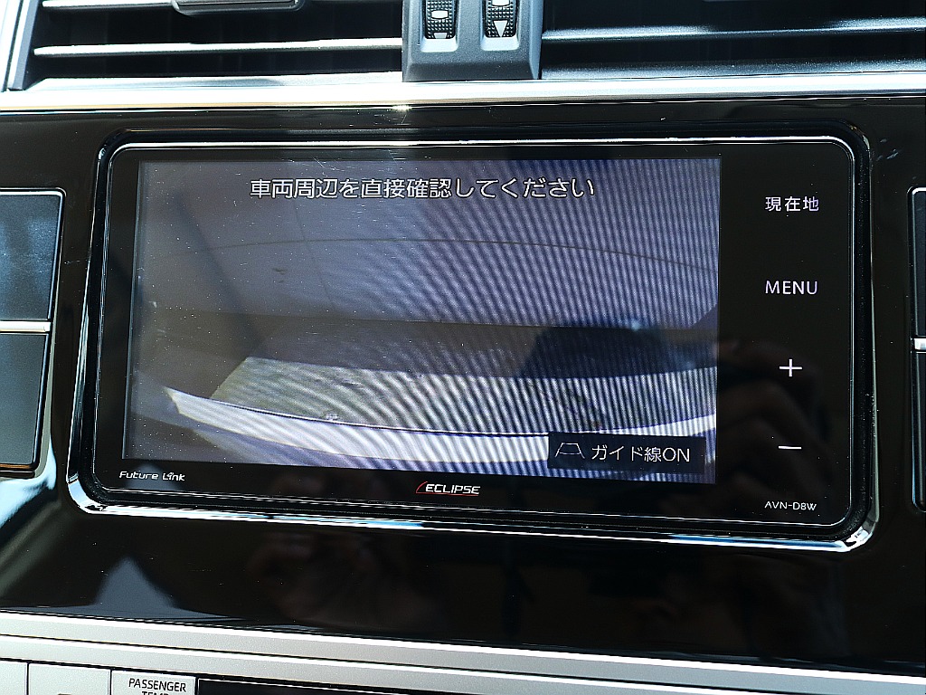 バックカメラも視認性GOOD！